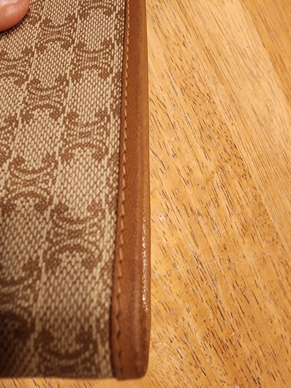 vintage Celine Macadam Triomphe canvas and leather wallet - Picture 6 of 16
